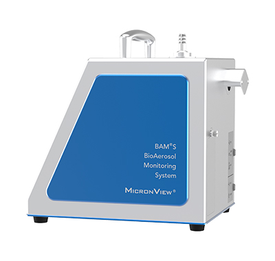 Système de surveillance des bioaérosols à écran tactile pour le test de stérilité